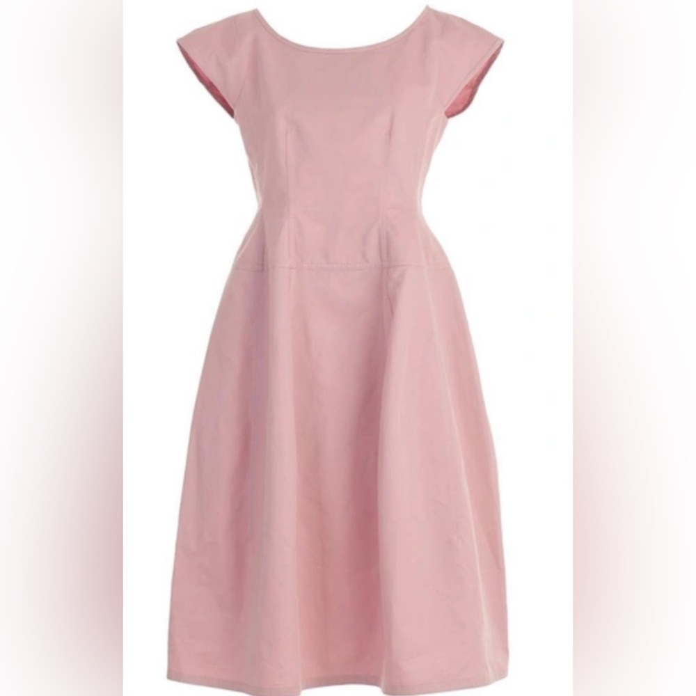 Marni pink cotton dress